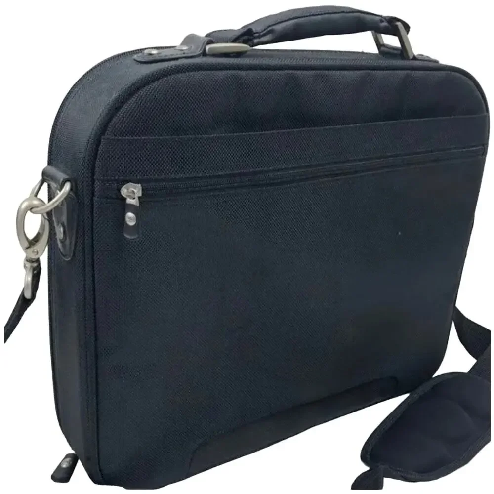 Black Dell Laptop Briefcase Purse Bag